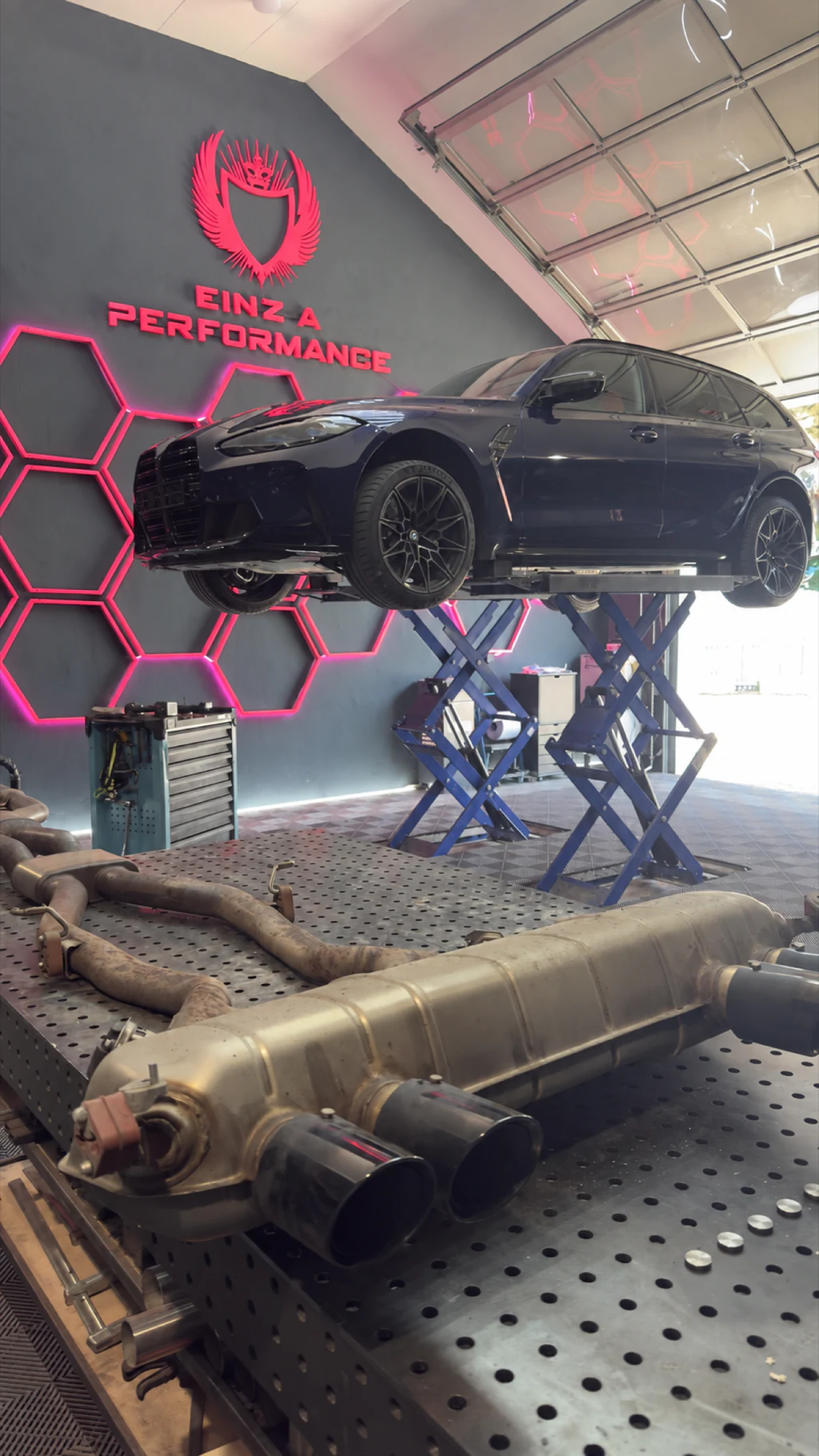 BMW G81 M3 Auspuff Umbau